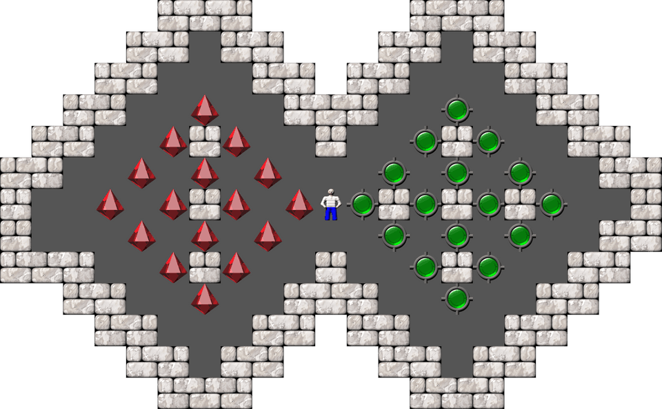 Сокобан Demons & Diamonds уровень 4
